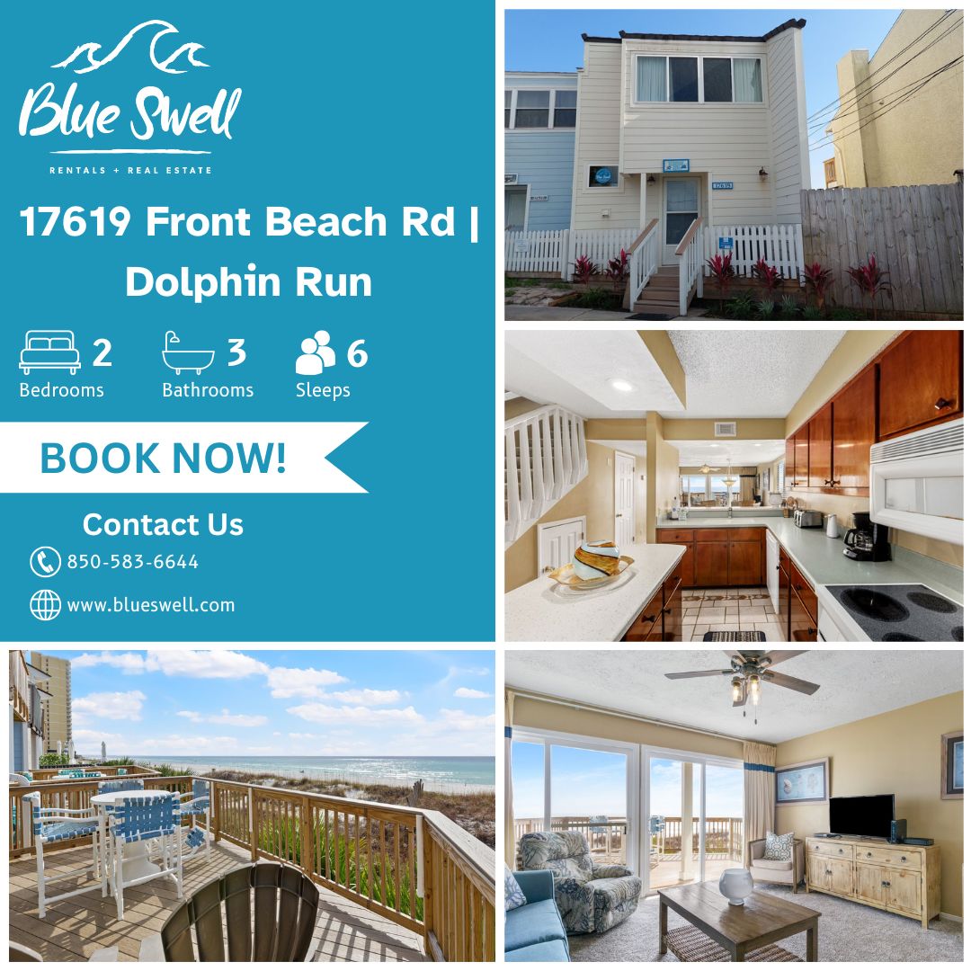 goblueswell's tweet image. 🐬 Dolphin Run is calling!
This 2BR/3BA beachfront townhouse sleeps 6 and puts you steps from the shore. Wake up to waves, unwind in style. 🌊🌴
📍 Book now: blueswell.com/vacation-renta…
#BeachfrontEscape #DolphinRun #BlueSwell #GulfViews #GoBlueSwell