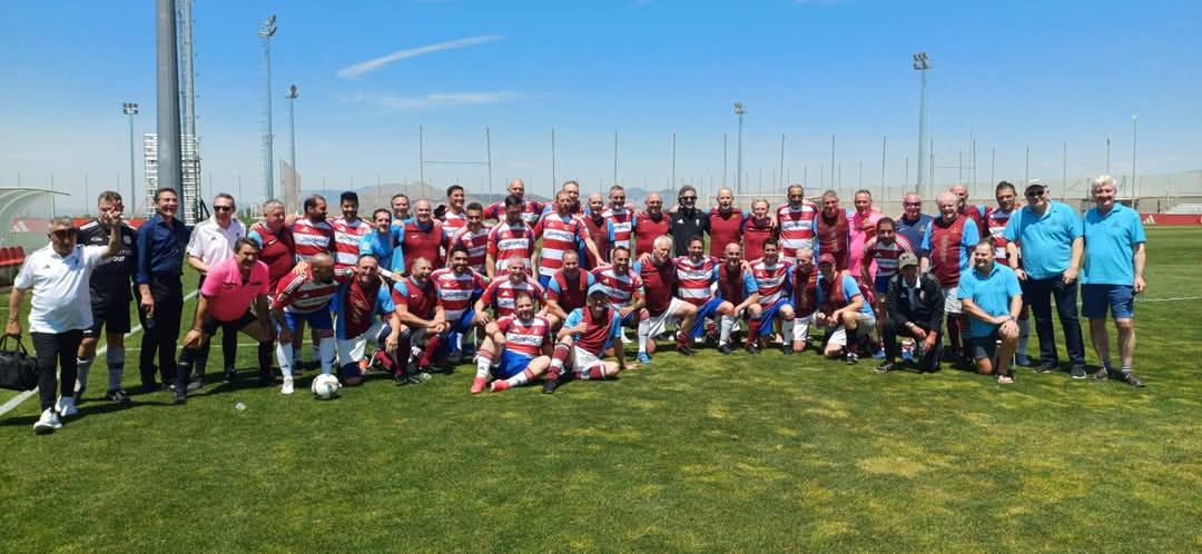 Accies Veterans 2025 Malaga Tour, took a mixed squad of 60,55 and 50's players to Spain taking on FC Granada, FC Malaga and El Palo FC. Great time had by all . Accies continue to make great relations abroad and showcase Welsh Veterans football is going strong.