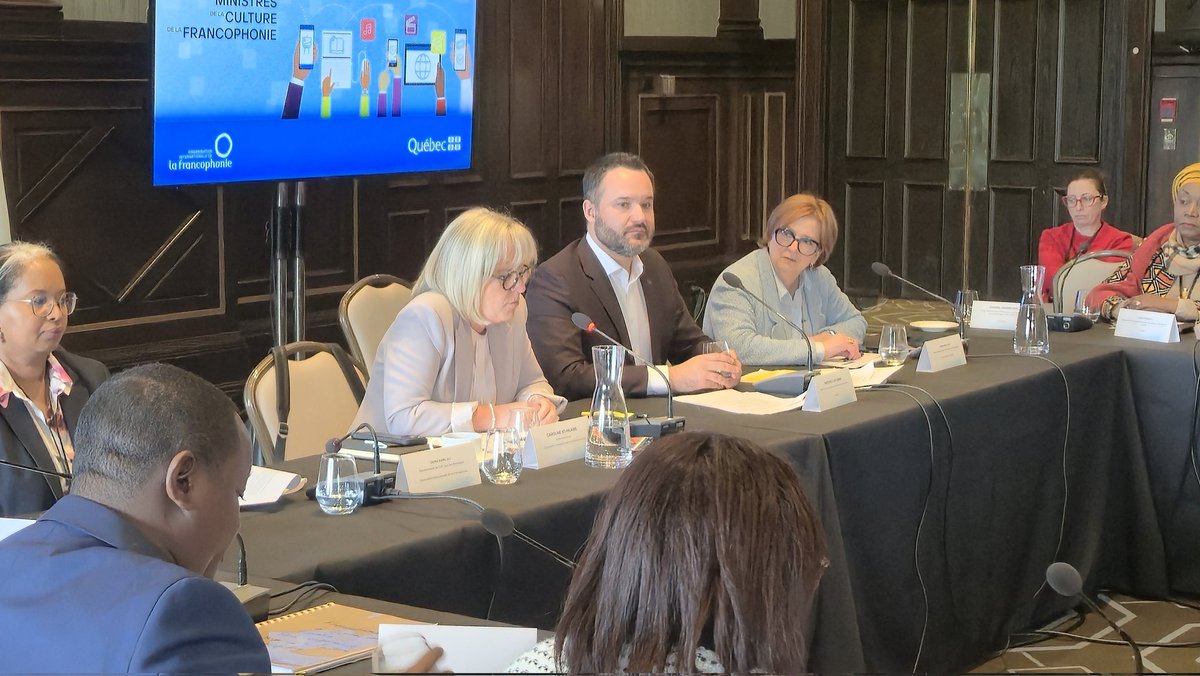 Dans son discours de clôture de la #CMCF25, l’Administratrice de l’OIF a remercié le #Québec pour l’organisation de la conférence et salué la qualité des échanges. Elle a réaffirmé l’engagement de l’OIF pour la découvrabilité des contenus culturels francophones.

#Francophonie