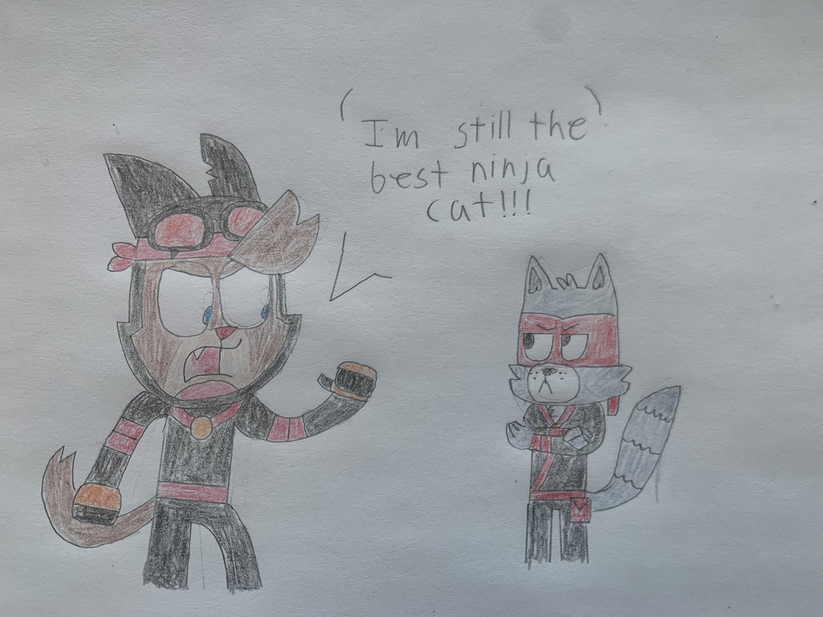 Ninja Murphy and cat ninja crossover
#murphyandmitzi #catninja <a href="/ajmarekart/">AJMarekArt</a>
