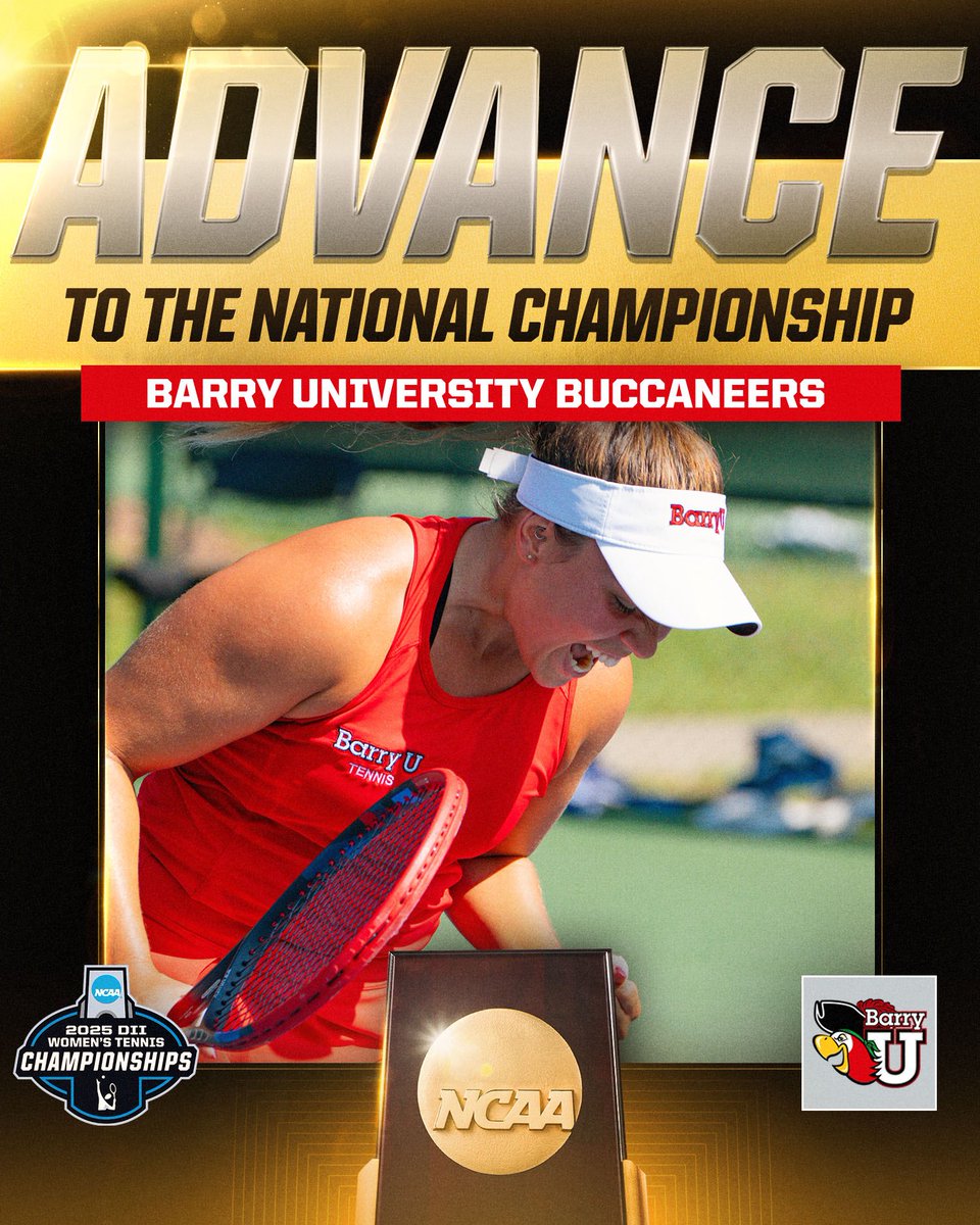 NCAA Division II (@ncaadii) on Twitter photo The Dynasty Continues!
<a href="/GoBarryBucs/">Barry University Athletics</a> powers through competition, hoping to capture 7th title in 8 seasons.
#D2WTEN | #MakeItYours The Dynasty Continues!
<a href="/GoBarryBucs/">Barry University Athletics</a> powers through competition, hoping to capture 7th title in 8 seasons.
#D2WTEN | #MakeItYours