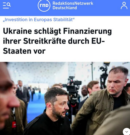 Warum übernehmen wir nicht gleich den Staatshaushalt der Ukraine ?