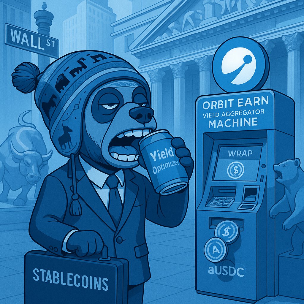 PETREX ☯︎ (@petrextips) on Twitter photo 🗃 - <a href="/OrbitEarn/">Orbit Earn</a>
↳ 📂 deposit $USDC on Cosmos, Solana, or EVM chain and receive aUSDC as a receipt token.
↳ 📂Yield aggregator optimizer rebalances USDC in top market strategies
↳ 📂 earn yields as you hold aUSDC
Ez - Pz 🗃 - <a href="/OrbitEarn/">Orbit Earn</a>
↳ 📂 deposit $USDC on Cosmos, Solana, or EVM chain and receive aUSDC as a receipt token.
↳ 📂Yield aggregator optimizer rebalances USDC in top market strategies
↳ 📂 earn yields as you hold aUSDC
Ez - Pz