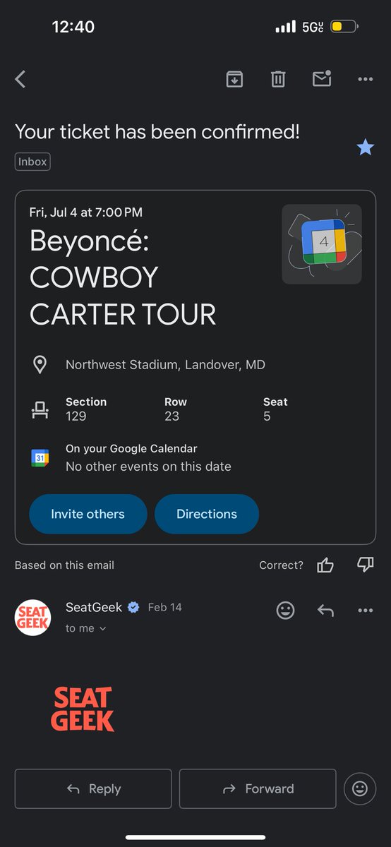 sabbydavvy's tweet photo. I have a ticket for the fourth of july show in DC! Please contact me if you’re interested in buying. https://t.co/yw4TCLRcmS