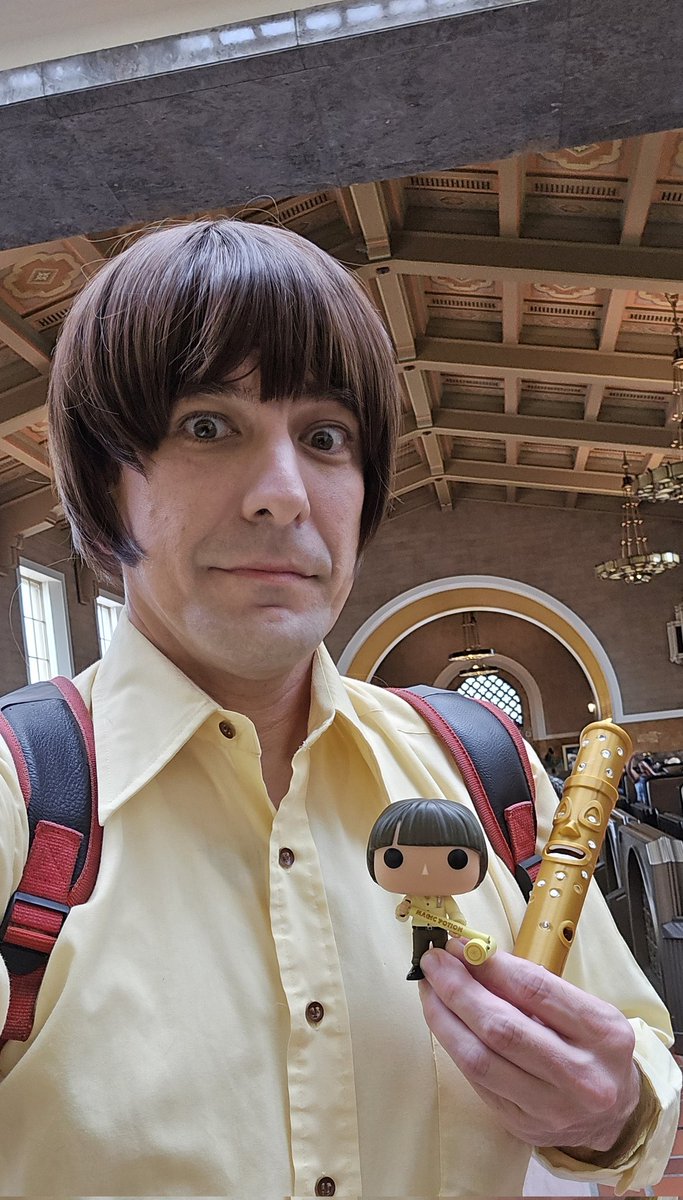 the_ghost_CM83's tweet photo. Just 2 Jimmys finding their way at LA Union Station 
@Metrolink @OriginalFunko @SidMartyKrofft @FunkoJets #jimmycrew #jimmycon #Pasadenacomiccon https://t.co/M8OcIr2U5b