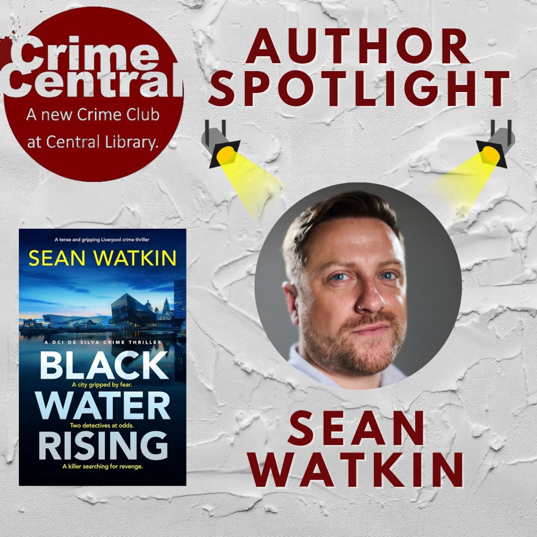 Sean Watkin studied a BA and an MA in Creative Writing at Liverpool John Moores University - where he began work on his debut novel, Black Water Rising, which was published last month 🎉

Join us on Wednesday to hear from Sean live at Crime Central! 📚