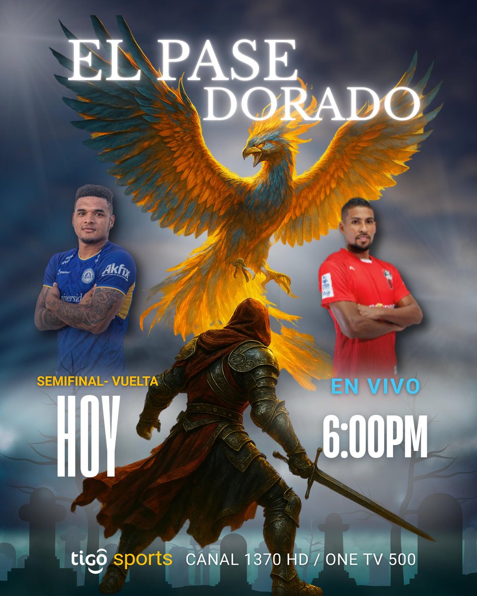Tigo Sports PA (@tigosportspa) on Twitter photo ⚔️🔥 ¡𝙀𝙇 𝙋𝘼𝙎𝙀 𝘿𝙊𝙍𝘼𝘿𝙊 𝙀𝙎𝙏Á 𝙀𝙉 𝙇𝙇𝘼𝙈𝘼𝙎!🔥⚔️
El Fénix y los Monjes se juegan todo por un lugar en la Final del Torneo Apertura 2025 de la <a href="/LPFpanama/">LPF TIGO</a>
<a href="/cdupanama/">Club Deportivo Universitario</a> vs <a href="/sanfrafc_pa/">𝗦𝗮𝗻 𝗙𝗿𝗮𝗻𝗰𝗶𝘀𝗰𝗼 𝗙.𝗖.</a>
6:00 PM EN VIVO por #TigoSportsPA Canal 1370 HD / 500 One TV
¡QUE COMIENCE LA ⚔️🔥 ¡𝙀𝙇 𝙋𝘼𝙎𝙀 𝘿𝙊𝙍𝘼𝘿𝙊 𝙀𝙎𝙏Á 𝙀𝙉 𝙇𝙇𝘼𝙈𝘼𝙎!🔥⚔️
El Fénix y los Monjes se juegan todo por un lugar en la Final del Torneo Apertura 2025 de la <a href="/LPFpanama/">LPF TIGO</a>
<a href="/cdupanama/">Club Deportivo Universitario</a> vs <a href="/sanfrafc_pa/">𝗦𝗮𝗻 𝗙𝗿𝗮𝗻𝗰𝗶𝘀𝗰𝗼 𝗙.𝗖.</a>
6:00 PM EN VIVO por #TigoSportsPA Canal 1370 HD / 500 One TV
¡QUE COMIENCE LA