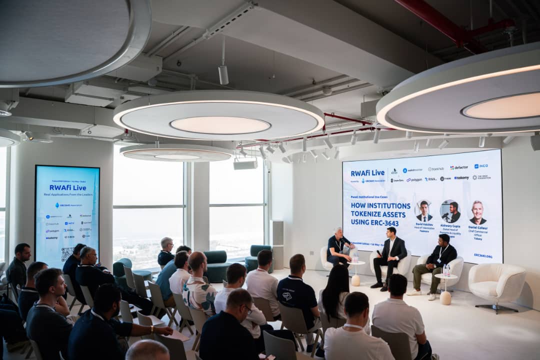 bnpafrica's tweet photo. Discussion on Tokenization was a massive hit up during Token2049. U don't need to miss out . Tokenize your stables onchain @MCGPchain now! More massive updates comingπ₯ππππβ#DUBAI #RWAFI #TOKENIZATION #blockchain #Tokeny #mcgpchain #web3 #decentralization https://t.co/kQSK2XeEhH