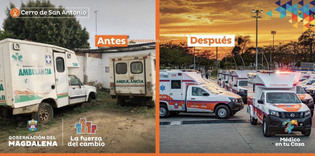 raul_espinosam's tweet photo. Presidente @petrogustavo Durante uno de los capítulos más desafiantes de nuestra historia reciente, la pandemia del #Covid19 el liderazgo y determinación de @carlosecaicedo con #RevoluciónDeLaSalud #MedicoEnTuCasa marcó un antes y un después en el Magdalena. Su compromiso con la vida y la salud de los y las magdalenenses se tradujo en una acción decidida de fortalecimiento con dotación hospitalaria sin precedentes, entrega de implementos de bioseguridad en todo el territorio, y la incorporación de ambulancias que fortalecieron la red de atención médica.