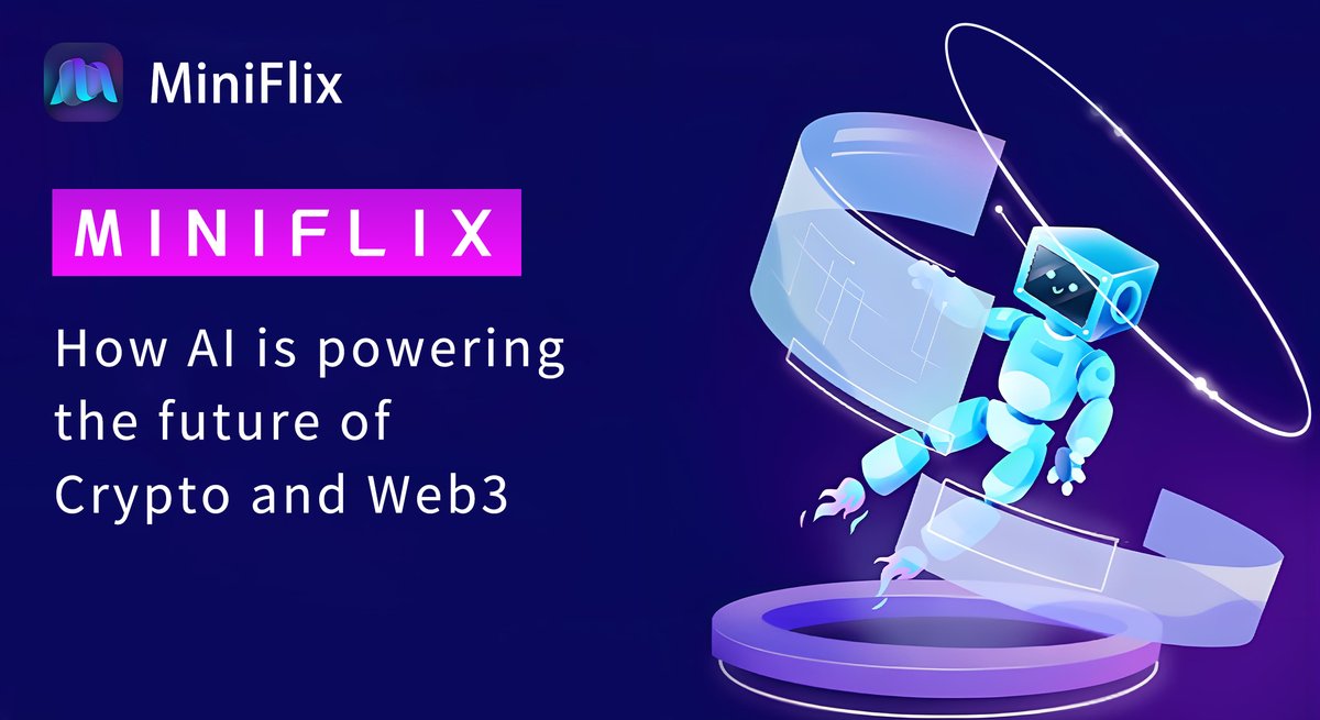 Ai Minis!

🤖AI is significantly shaping the future of both the #cryptocurrency and #Web3 spaces, impacting various aspects from trading and security to content creation and governance 🔐

👉Enhanced Content Creation 💰🎁
#btc #trending #Ai #airdrops #crypto