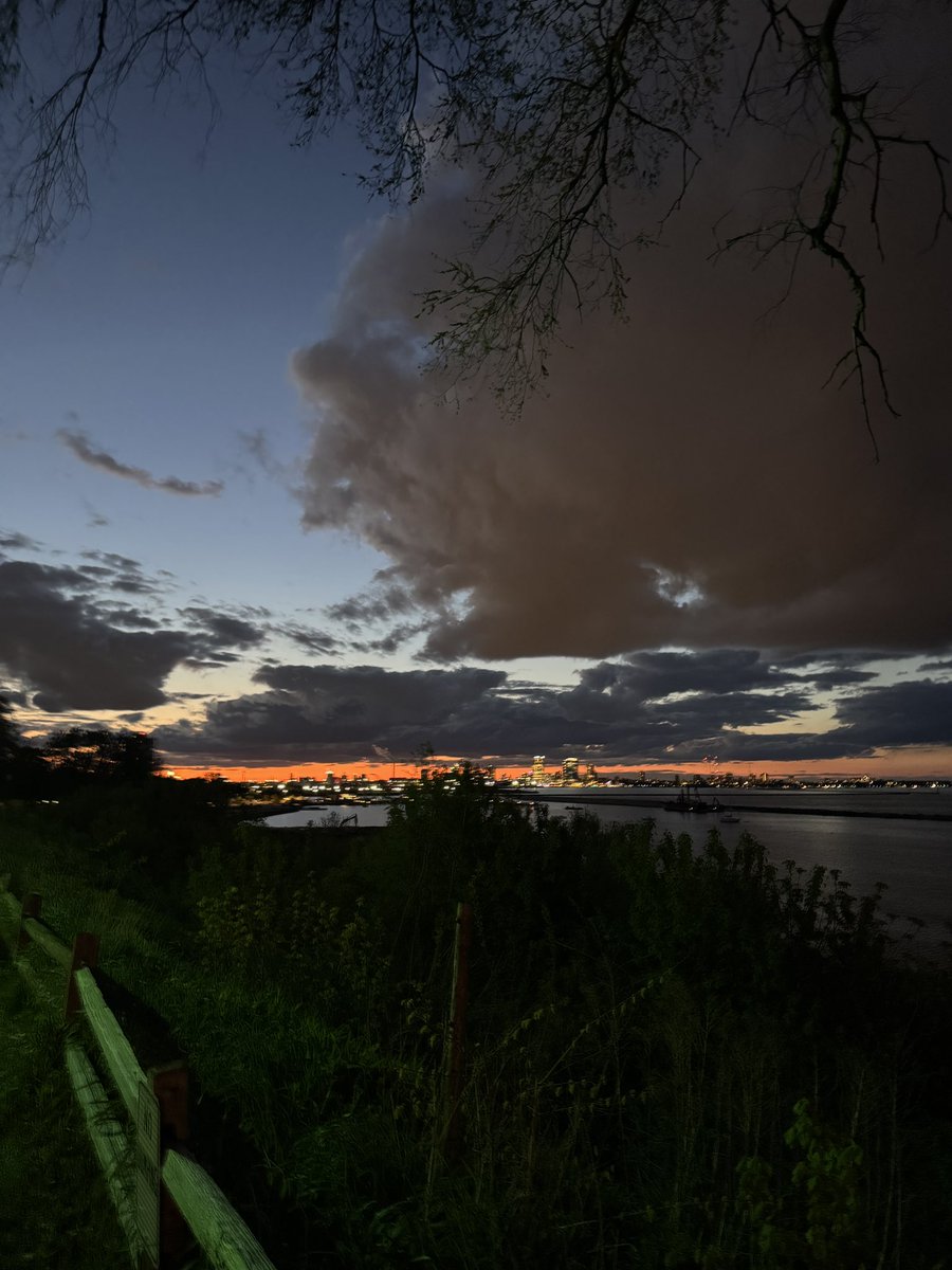 Nothing like a good walk with the dog enjoying the Milwaukee Skyline.