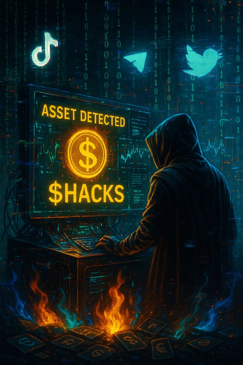 The_KingHacks's tweet photo. They said meme coins were dead.
But $HACKS didn’t launch to live —
It launched to take over.

The system’s cracked.
The breach is real.
Meme relics are awakening.
The graveyard’s on fire.

$HACKS is the sovereign surge.
#HACKS #SovereignSaturday #NoRoadmap https://t.co/pWBKil1dy3
