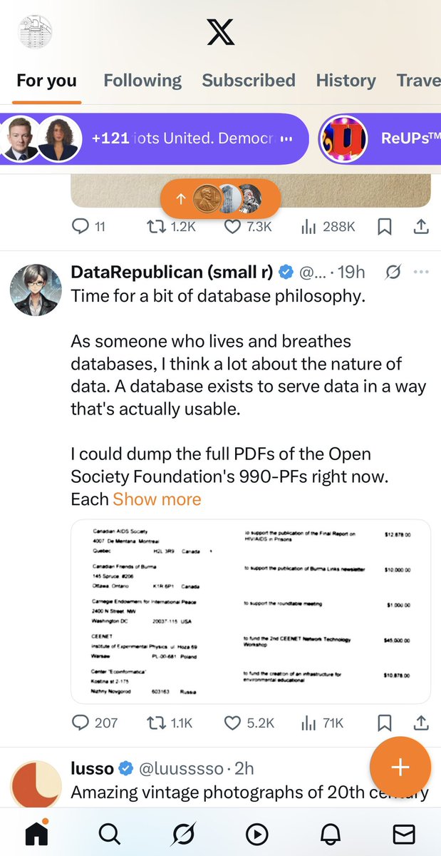 I love how Gork has those proposed threads, tangents and further discussion inquiry prompts that it offers at the bottom of the screen, but layout aesthetically-wise, they should not be so flat, I would argue and have argued the same about spaces