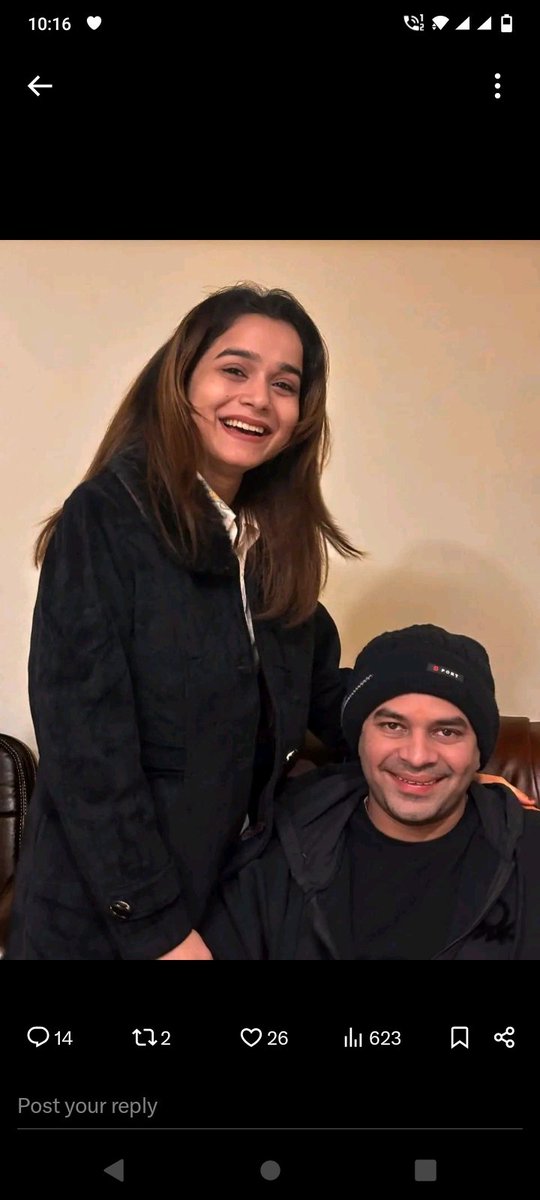 तेजू भैया यह लड़की कौन है ••••••

नहीं बताया तो लालूजी से बोलना पड़ेगा 💝🙈🥰
