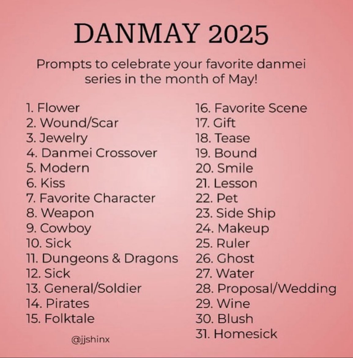 Day 24: makeup
Art for #Danmay!