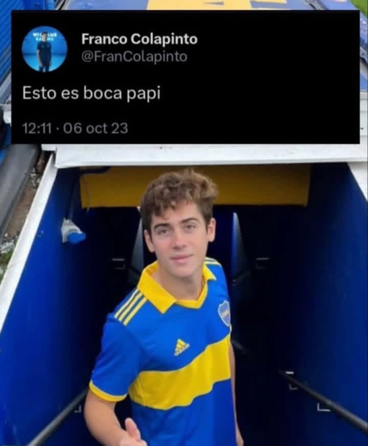 Martina85881182's tweet photo. @TendenciasDepor Cuando no choca, sale último. https://t.co/FNc1ozPLju