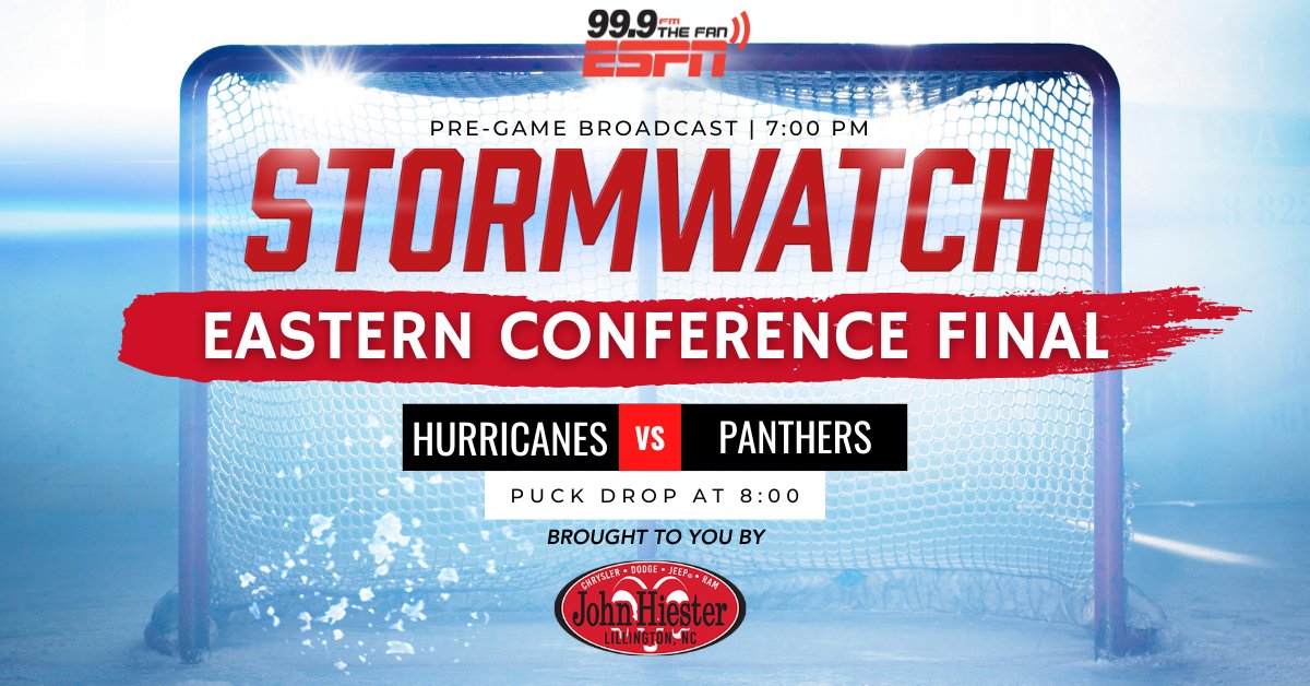 It's Hockey Night in Carolina!