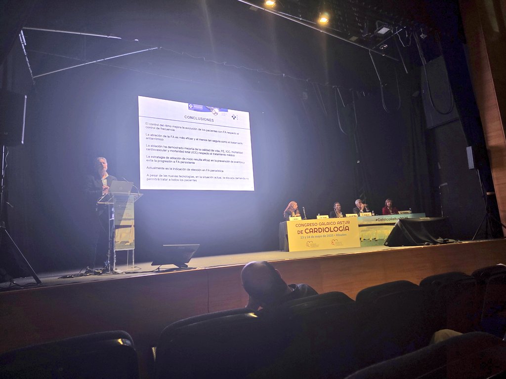 SOGACAR Cardiología (@sogacar_) on Twitter photo MESA REDONDA: Aspectos controvertidos en el manejo
de la enfermedad cardiovascular r.
Moderadores:
Dra. Milagros Pedreira Pérez. C.H.U. de Santiago
Dr. <a href="/PabloAvanzas/">Pablo Avanzas</a>
H.U. Central de Asturias, Oviedo MESA REDONDA: Aspectos controvertidos en el manejo
de la enfermedad cardiovascular r.
Moderadores:
Dra. Milagros Pedreira Pérez. C.H.U. de Santiago
Dr. <a href="/PabloAvanzas/">Pablo Avanzas</a>
H.U. Central de Asturias, Oviedo
