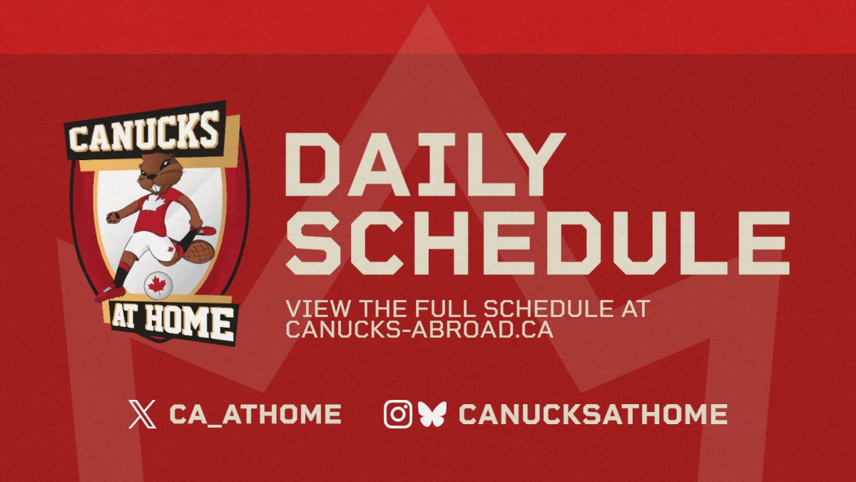 📅 SCHEDULE - May 24, 2025

🇨🇦 A #CanPL doubleheader involving a top-of-the-table clash on TSN + #VanRiseFC hosting #yycwfc in weekend #NSL action leads another packed matchday!

Join our Discord today at discord.gg/soccerchat!

linktr.ee/canucksabroad | #CanucksAtHome
