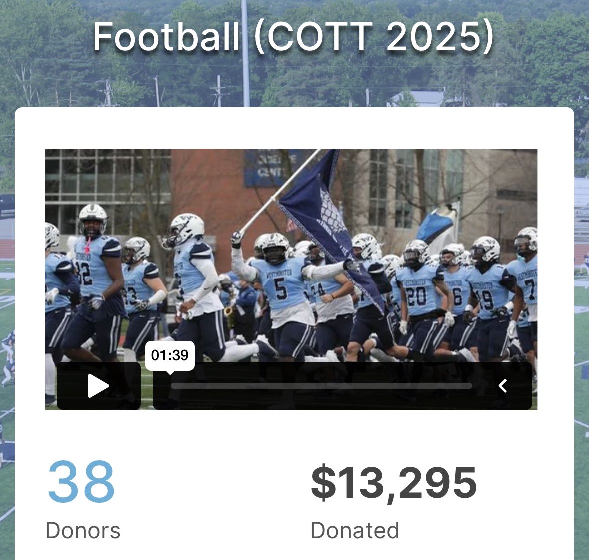 Scott Benzel (@coachbenzel) on Twitter photo Be shoutout to Titan FB Nation. We are blessed to have the best alumni out there. Your generosity and support never ceases to amaze me. Overall the athletic program hit their fundraising goal! <a href="/WCtitansFB/">Westminster Football</a> Be shoutout to Titan FB Nation. We are blessed to have the best alumni out there. Your generosity and support never ceases to amaze me. Overall the athletic program hit their fundraising goal! <a href="/WCtitansFB/">Westminster Football</a>