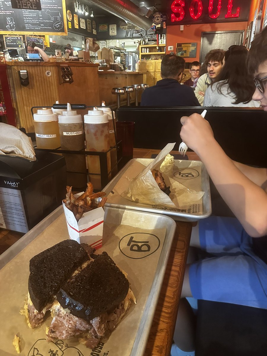 Nice trip to <a href="/btsmokehouse/">B.T.'s Smokehouse 🟦</a> with the boy!!