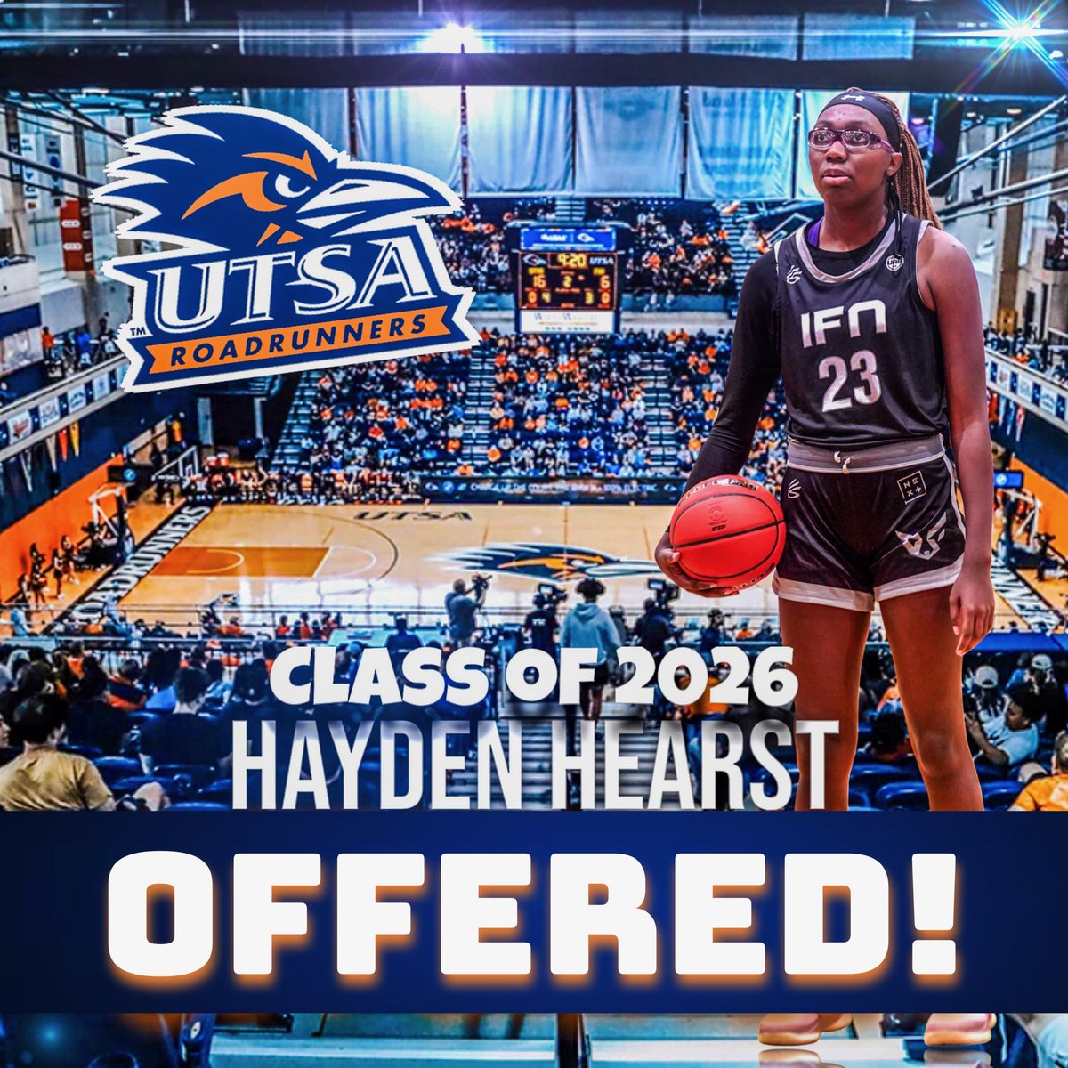 Hayden Hearst (@hayden_hearst) on Twitter photo Can’t thank <a href="/CoachKarenA/">Karen Aston</a> enough for the offer to play the game I ❤️ <a href="/UTSAWBB/">UTSA Women’s Basketball</a> All glory to God!!! Can’t thank <a href="/CoachKarenA/">Karen Aston</a> enough for the offer to play the game I ❤️ <a href="/UTSAWBB/">UTSA Women’s Basketball</a> All glory to God!!!
