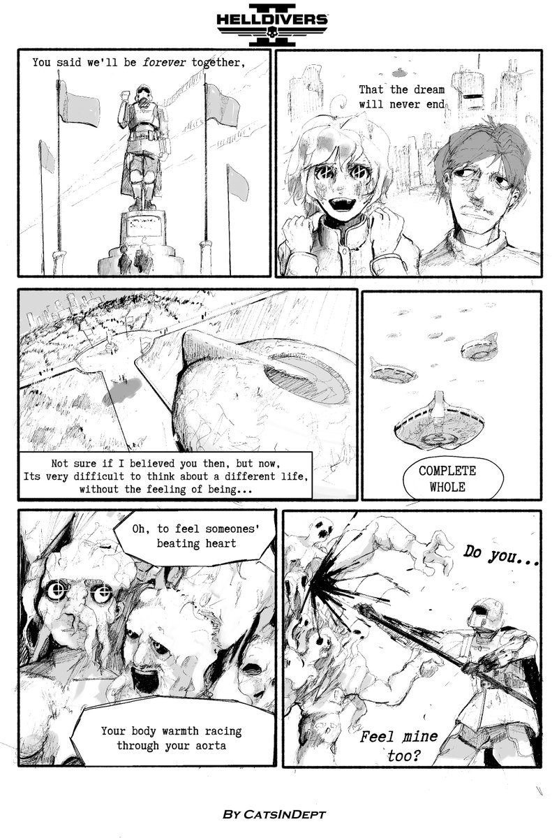 #Helldivers2 | #Helldivers2Art 

Together Forever 

by CatsInDepth
