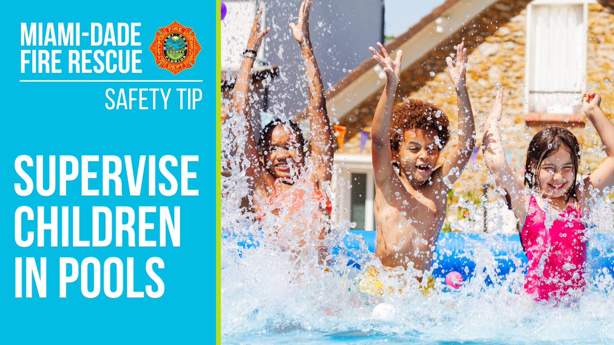 Enjoying the pool or beach this weekend? 

Keep safety in mind with these tips:

✅ Supervise children at all times.
✅ Never swim alone.
✅ Don't push or jump on others.
✅ Never drink alcohol when swimming.
✅ Stay away from pool drains.
