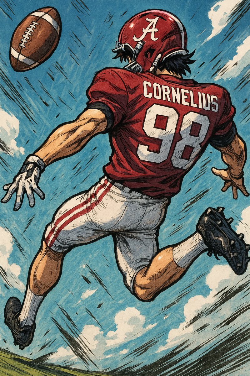 Ray McDuffie’s Ai Art (@raymcduffie11) on Twitter photo Today brings 98 days left until the Crimson tide Kicks off! <a href="/AlabamaNati0n/">Alabama Nation</a>
98
Tucker Cornelius
Position: PK
Height: 6-3
Weight: 195
Class: Sophomore
Hometown: Tuscaloosa, Ala.
High School: Northridge Today brings 98 days left until the Crimson tide Kicks off! <a href="/AlabamaNati0n/">Alabama Nation</a>
98
Tucker Cornelius
Position: PK
Height: 6-3
Weight: 195
Class: Sophomore
Hometown: Tuscaloosa, Ala.
High School: Northridge