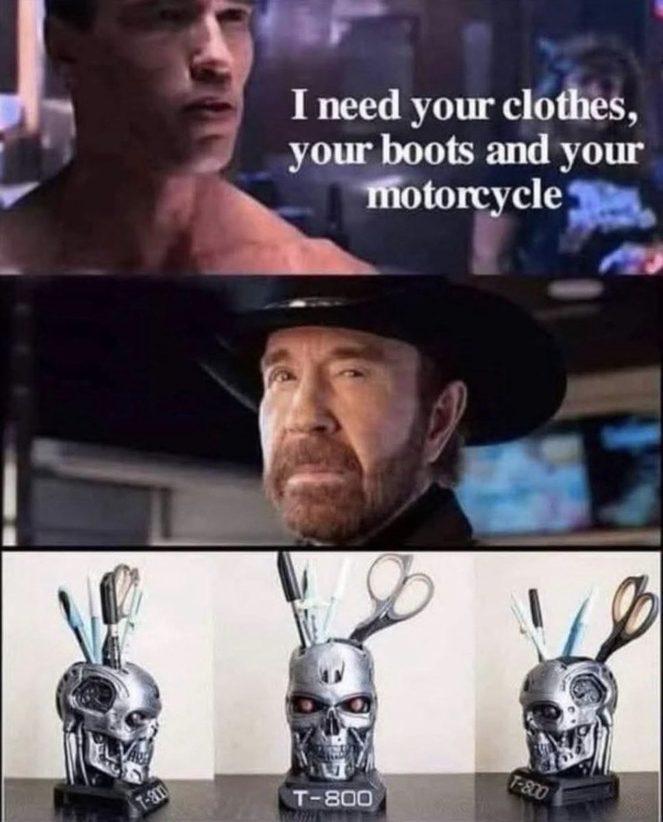 Don’t mess with Chuck, right?🤣🤣