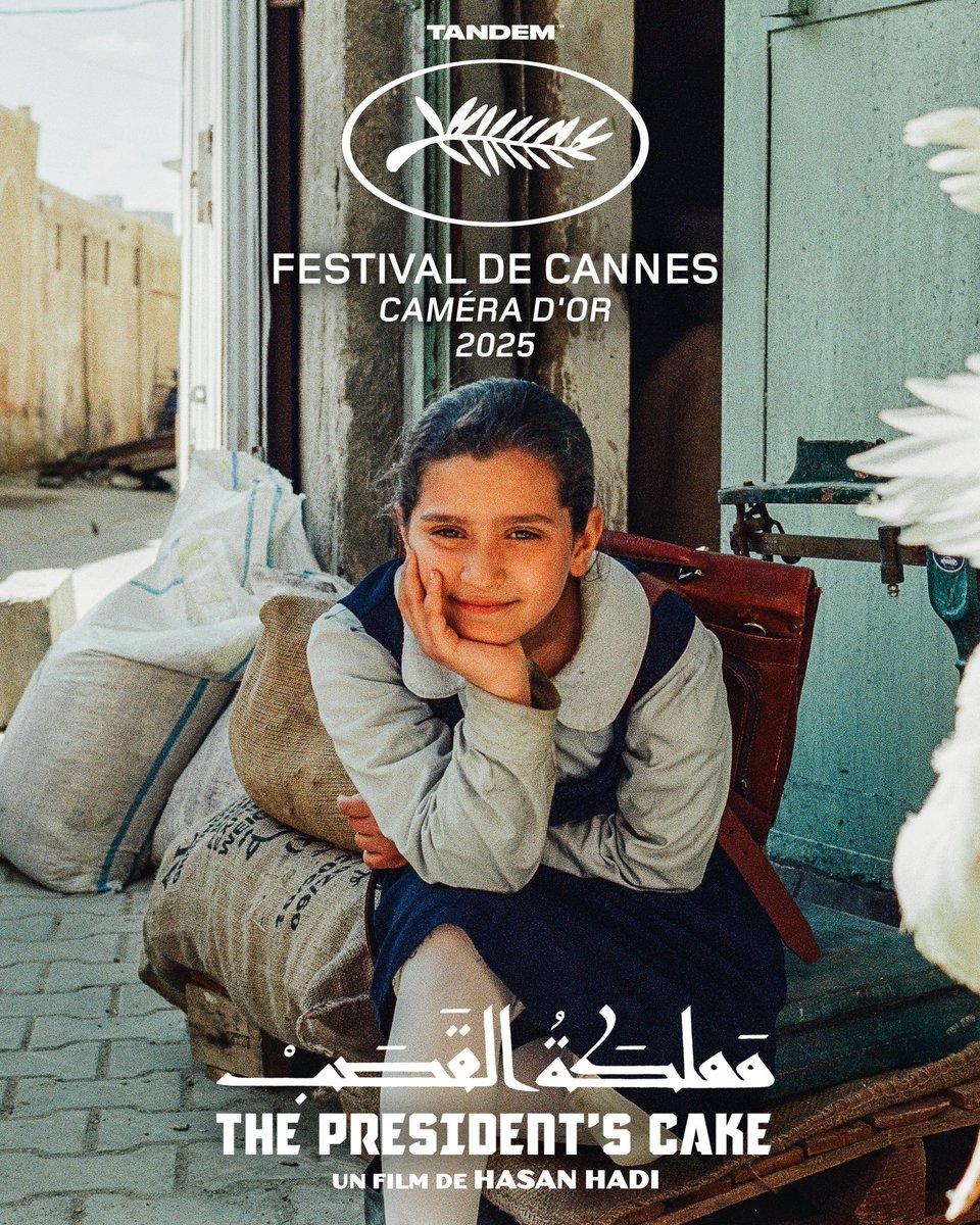 TANDEM (@tandemtm) on Twitter photo Immense joie ! THE PRESIDENT’S CAKE de Hasan Hadi, remporte la Caméra d’Or au <a href="/Festival_Cannes/">Festival de Cannes</a> ✨
Tandem est fier·e d’accompagner la Caméra d’Or pour la deuxième année consécutive, affirmant son engagement envers les nouvelles voix du cinéma 💙 Immense joie ! THE PRESIDENT’S CAKE de Hasan Hadi, remporte la Caméra d’Or au <a href="/Festival_Cannes/">Festival de Cannes</a> ✨
Tandem est fier·e d’accompagner la Caméra d’Or pour la deuxième année consécutive, affirmant son engagement envers les nouvelles voix du cinéma 💙