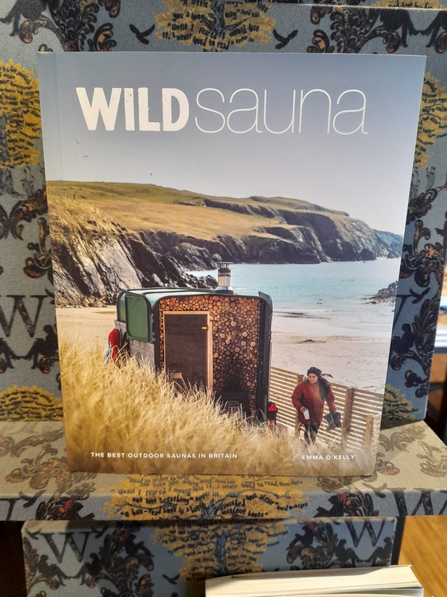 I noticed a new book today, hundreds of places to have a sauna, however, every picture is of someone in something nasty, wet and unhygenic.  Who wants to sauna like that?