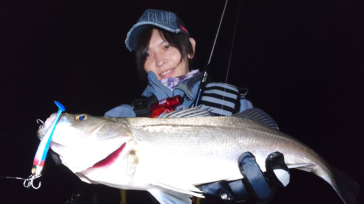 ksmn20020703's tweet photo. 最後のジョルティミニでも反応が無いので、ポイントを移動したらヒット！

今シーズン
岩手シーバス初キャッチ！

#PR #owner #Cultiva  #BlueBlue #BlueBluefishing #BALBAL99 #JOLTYmini #ジョルティミニ #シーバス #撃投モニター #STX-45ZN #Hapyson  #釣り東北 #岩手シーバス #盛川 #気仙川 https://t.co/bw36QTySug