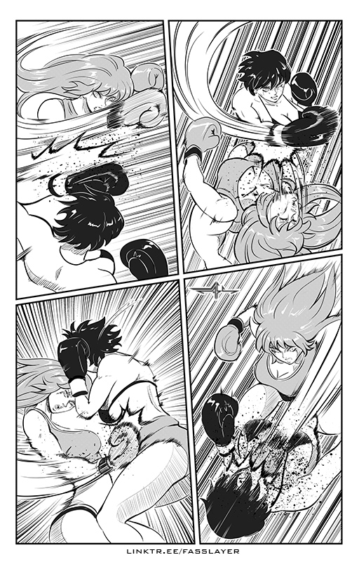 FASSLAYER's tweet photo. boxing comic commission, page 10
https://t.co/HQk9Ve4W2q
#femaleboxer #boxingcomic #boxingwomen #mangafight #boxingart https://t.co/9UbAtH7yRD