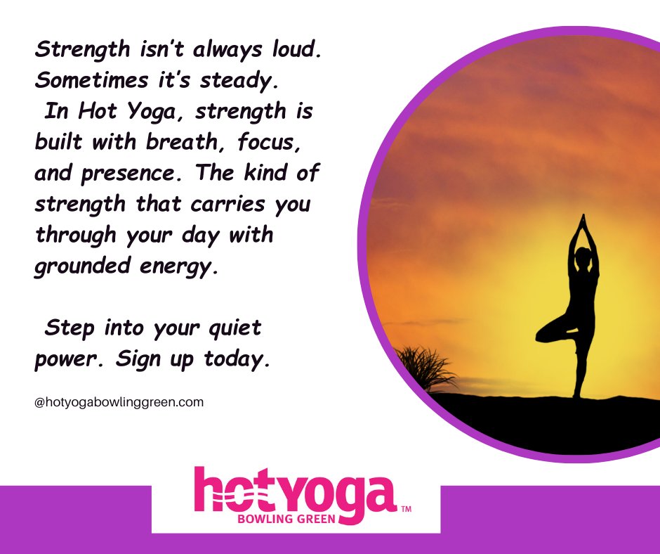 #shoplocal #hotyogabowlinggreen #hotyogabg #bestofbg #strength #yoga