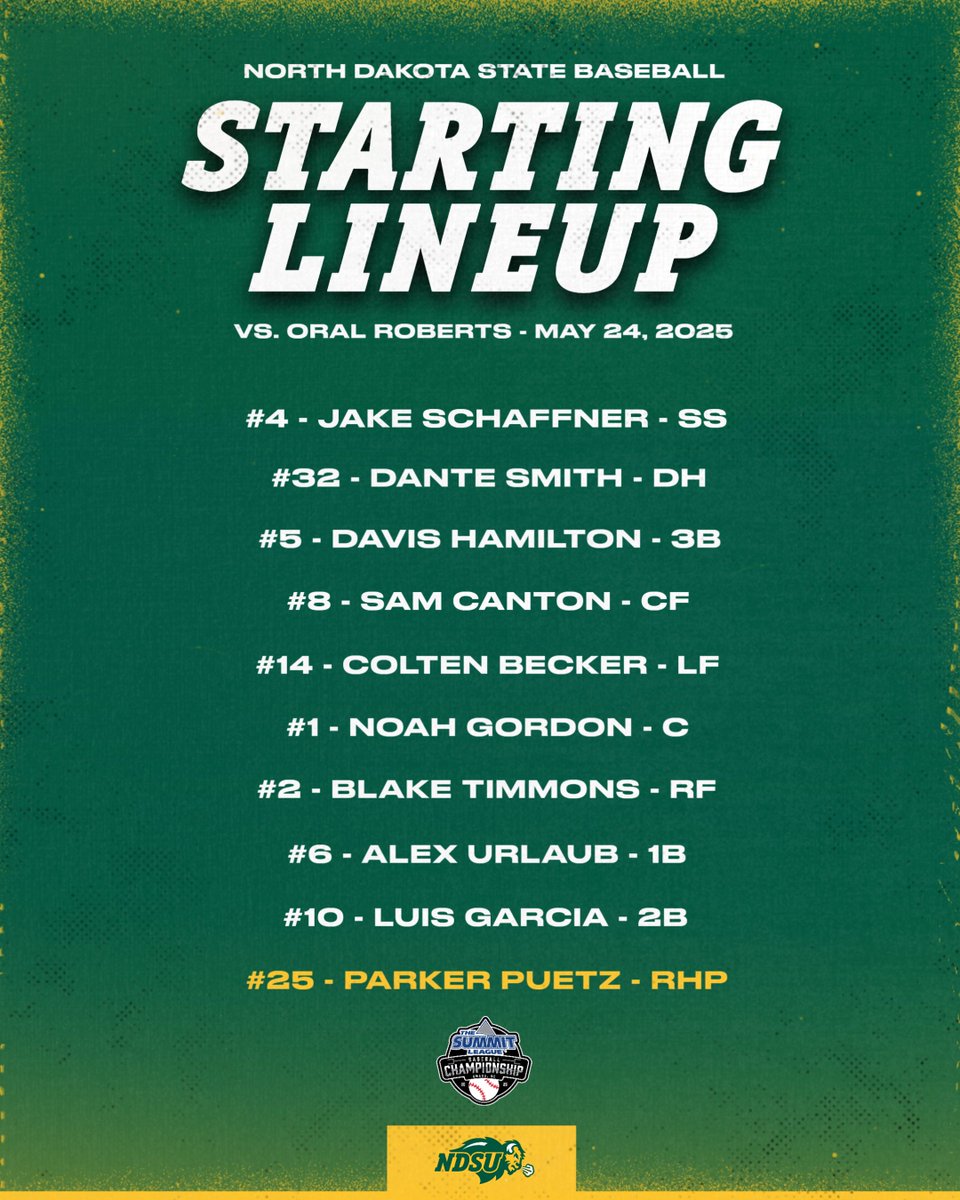 NDSU Baseball tweet media