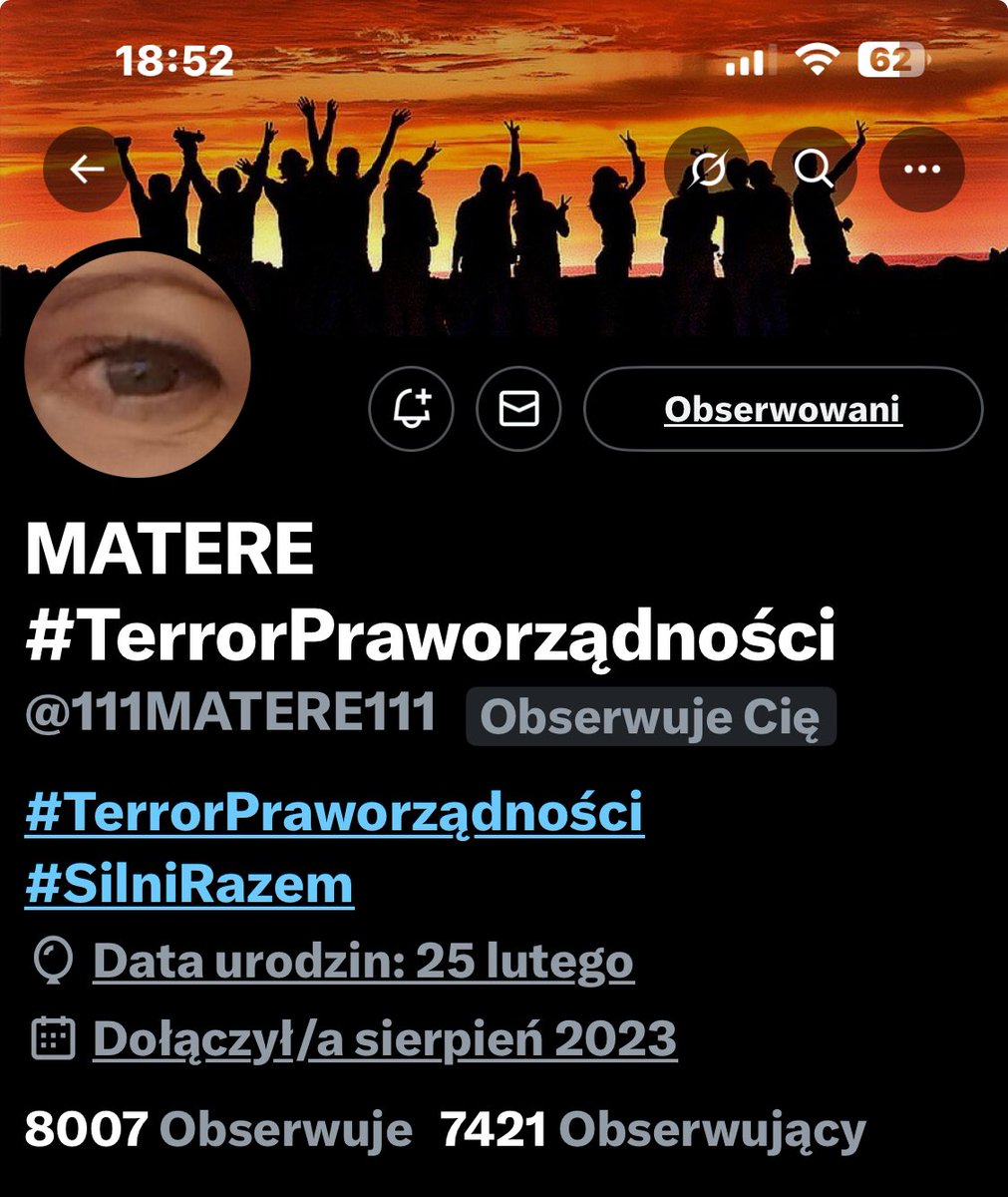 🖤Nie mogę się otrząsnąć. Odeszła wspaniała osoba. Pomogła tylu osobom. Gdyby min. nie Ona, nie byłoby mnie tutaj. 
Wielka strata i pustka. 
R.I.P. Matere. 🖤💔