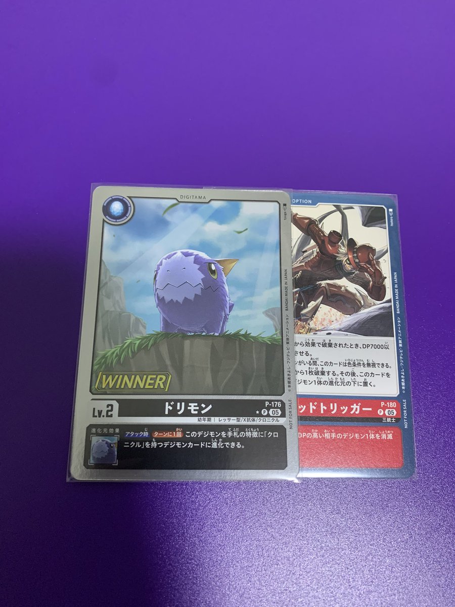 Kelthevin's tweet photo. Digimon Tamer Battle @ Sentinel Games 
24/05/25 7 Players, Swiss B01

Deck: Royal Knight

R1 vs Sakuya ⭕️
R2 vs Jesmon ⭕️ 
R3 vs Examon ⭕️

I was lucky enough to get two consecutive wins! 

#デジモン
#デジモンカードゲーム
#BT21 https://t.co/t5NszowXqP