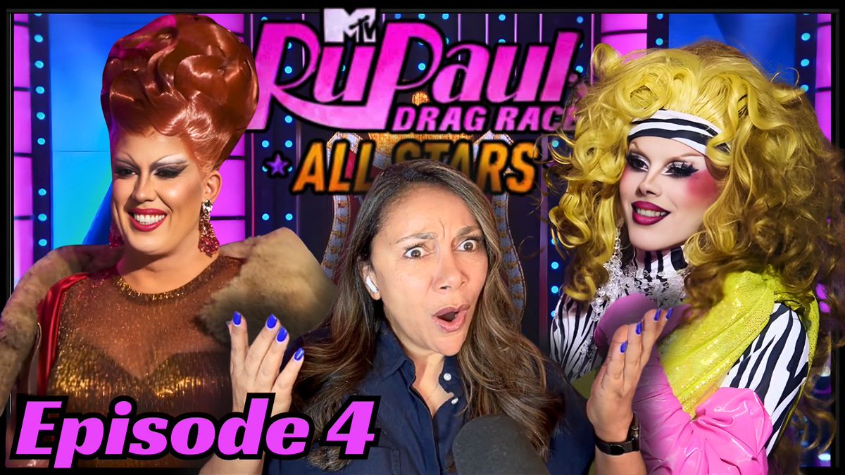 YCRhino's tweet image. Bracket #2, all tea all shade! 🏁👑🤭RUPAUL'S DRAG RACE ALL STARS 10 EPISODE 4 REACTION youtu.be/L6-XZiGunfI?si… via @YouTube #rupaulsdragrace #DragRace #AllStars10