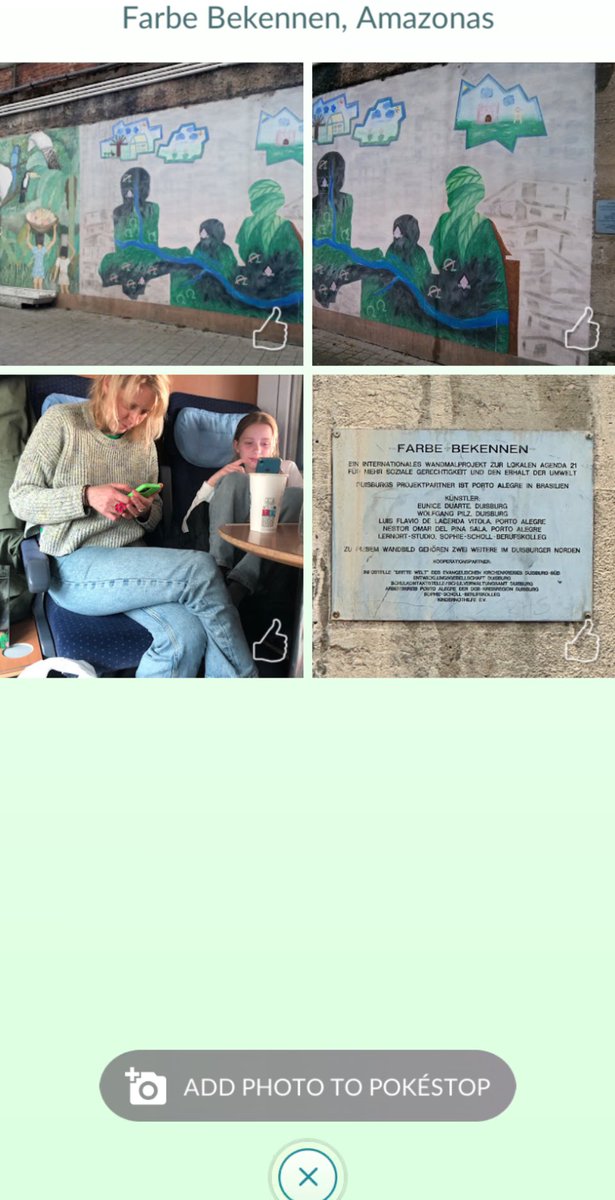 AvatarFailed39 (@avatarfailed39) on Twitter photo New gift from <a href="/Moehlein1/">Moehlein TL50 🇩🇪</a>
As we all know, I look at pictures... to give a 👍.
I was very surprised that a picture of people on a train passed Wayfarer approval. Who is that? Is there anyone famous I should know?
<a href="/NianticWayfarer/">Niantic Wayfarer</a> New gift from <a href="/Moehlein1/">Moehlein TL50 🇩🇪</a>
As we all know, I look at pictures... to give a 👍.
I was very surprised that a picture of people on a train passed Wayfarer approval. Who is that? Is there anyone famous I should know?
<a href="/NianticWayfarer/">Niantic Wayfarer</a>