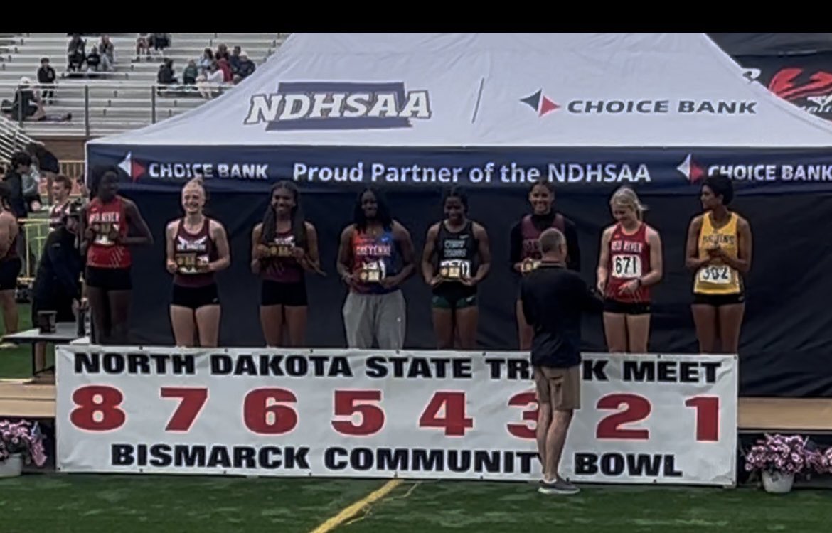 Congrats to Kenzie on her 5th place finish in triple jump 🙌