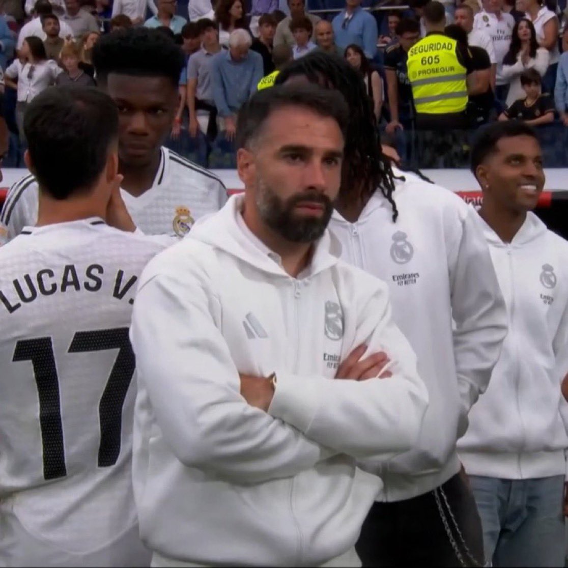 La cara de Carvajal… Sabe que es el siguiente 💔