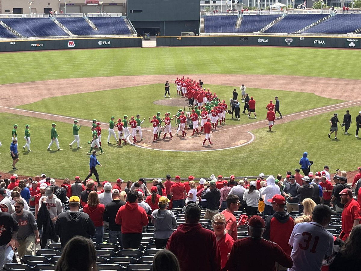 Matt Sottile (@msottiletv) on Twitter photo FINAL | Nebraska 7, Oregon 3
The #Huskers handle the top seed in the B1G Tournament and win their pool to advance to the semis.
Next up: a date with Penn State at 5 p.m. in a rematch of last year’s title game. <a href="/KETV/">KETV NewsWatch 7</a> FINAL | Nebraska 7, Oregon 3
The #Huskers handle the top seed in the B1G Tournament and win their pool to advance to the semis.
Next up: a date with Penn State at 5 p.m. in a rematch of last year’s title game. <a href="/KETV/">KETV NewsWatch 7</a>