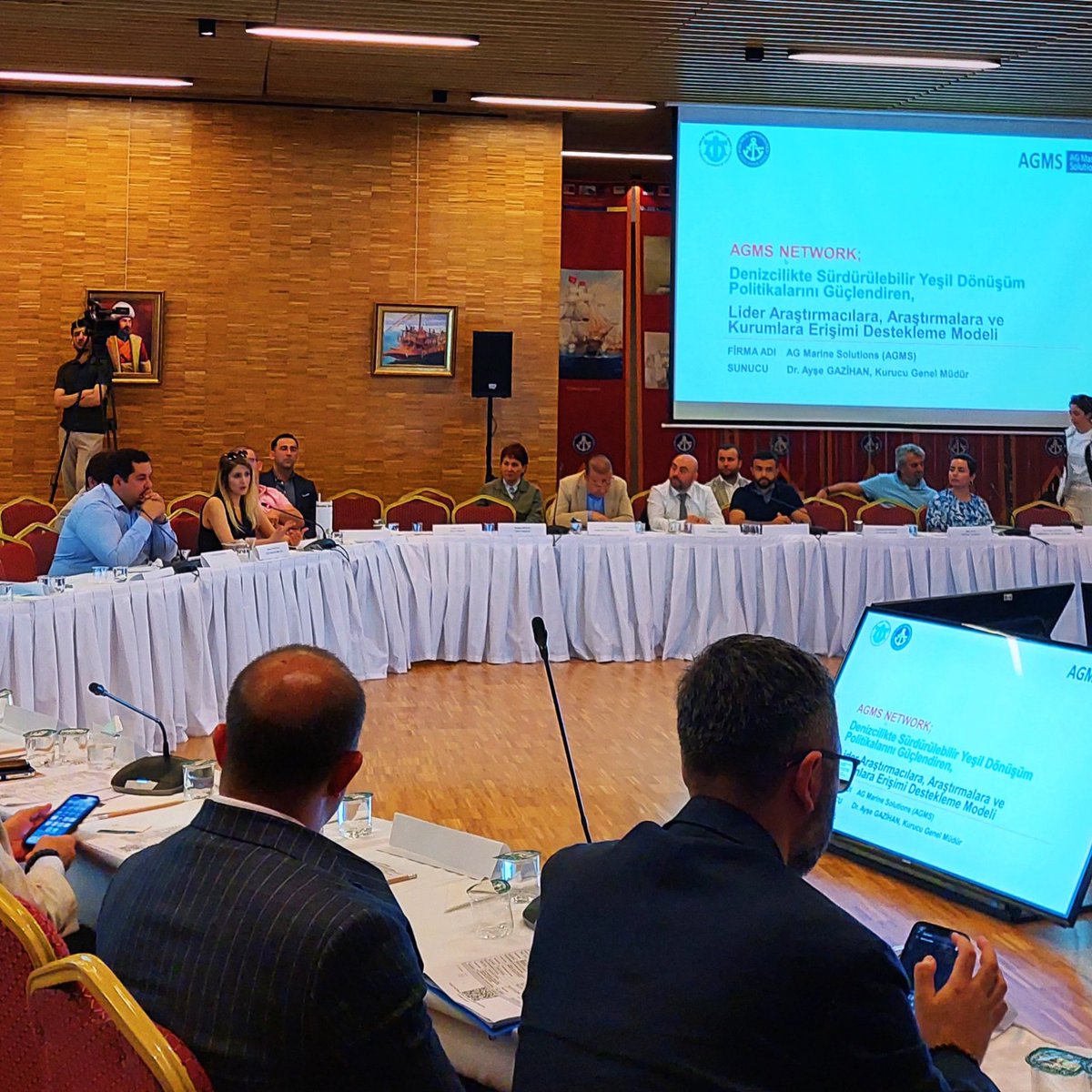 ⚓️Yeşil Dönüşüm Platformu'nda AGMS'in denizcilik ekosistemi çalışmalarının bir ürünü, aynı zamanda sosyal sorumluluk projemiz olan AGMS Network ile yer aldık.
