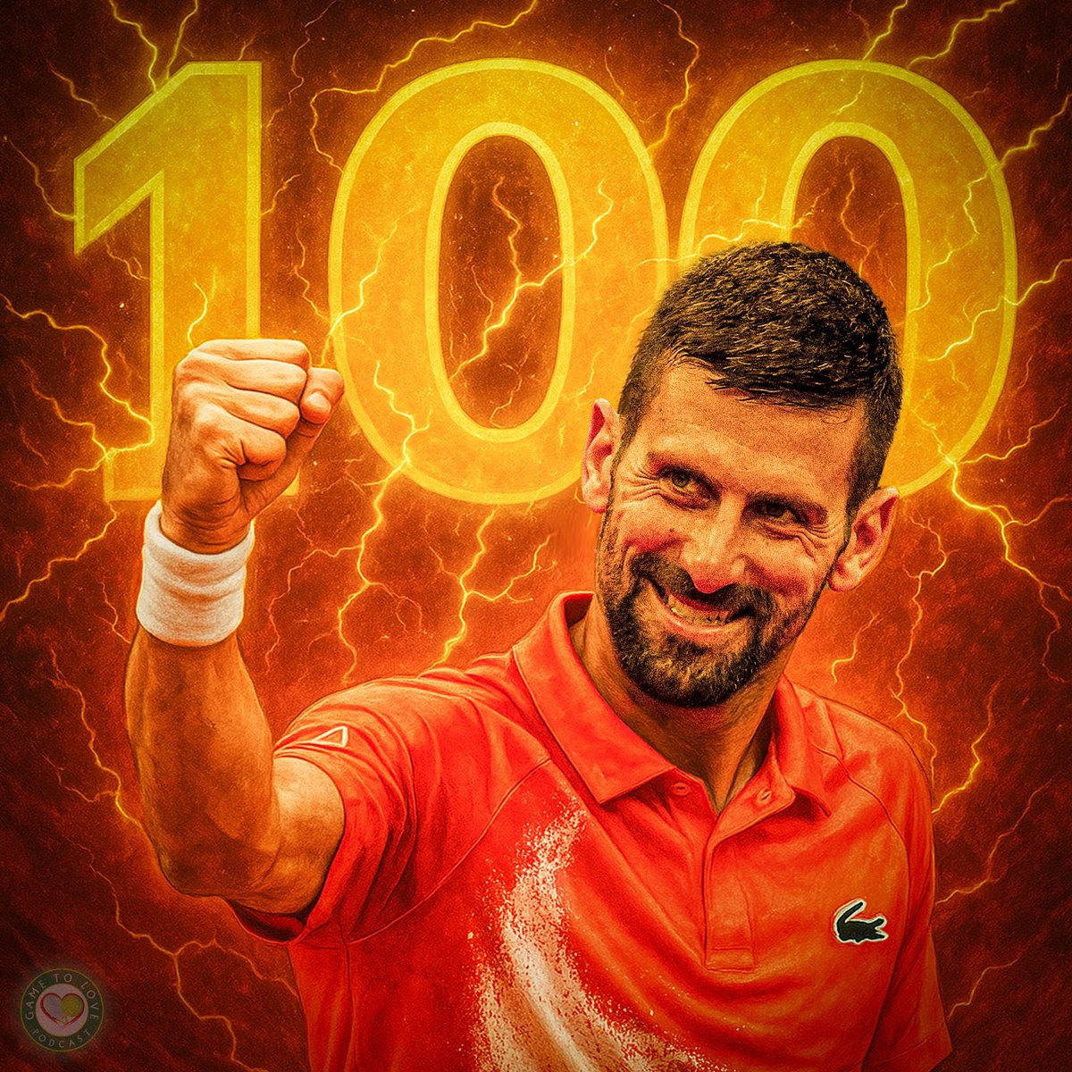 HUGE CONGRATULATIONS!! 🥂 

Novak Djokovic wins his 100th ATP title in Geneva! 🏆

<a href="/DjokerNole/">Novak Djokovic</a> #GOAT