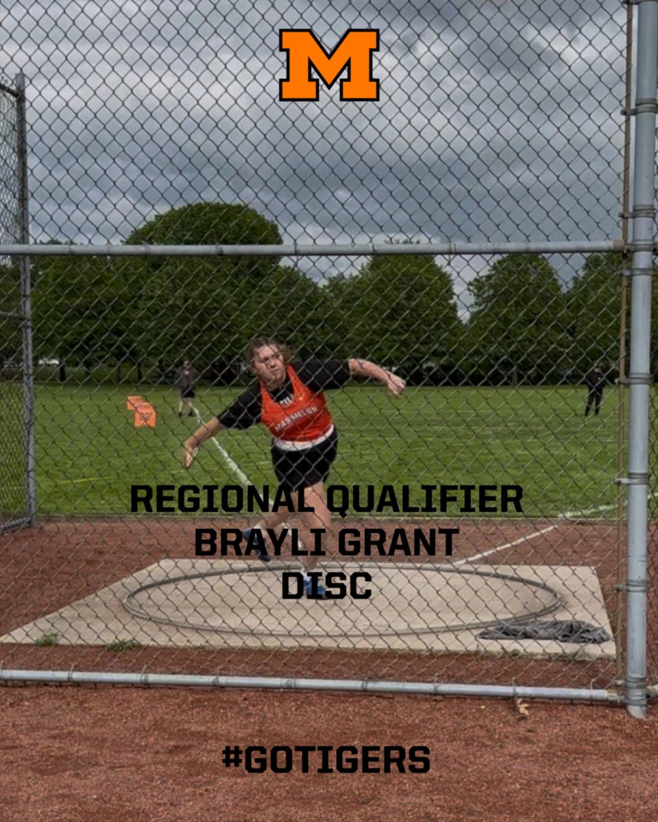 Congratulations to Brayli Grant on being a Regional Qualifier in Girls Disc!