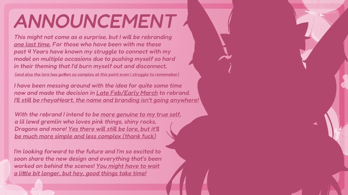 ✨ ANNOUNCEMENT ✨
I will be rebranding into a Faerie Dragon &amp; fully re-debuting later this year!~

I'm excited to share everything that's being worked on behind the scenes, and I look forward to what the future will bring!