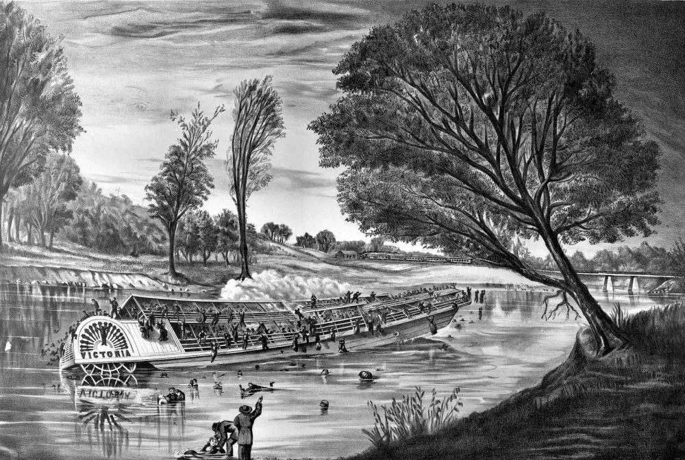 When 600 people crowded onto a vessel in the Thames River near London, Ontario on May 24, 1881, they expected a nice voyage to celebrate Victoria Day.
Instead, it became one of Canada's worst maritime disasters that left nearly 200 dead.
This is the story.

🧵1/14