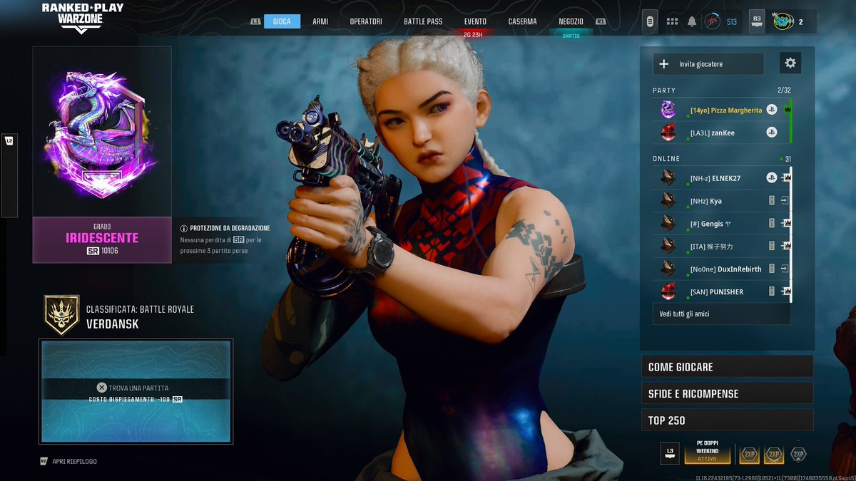 GodlyPredator's tweet image. E per questa season è tutto, ci vediamo su rebirth 👋