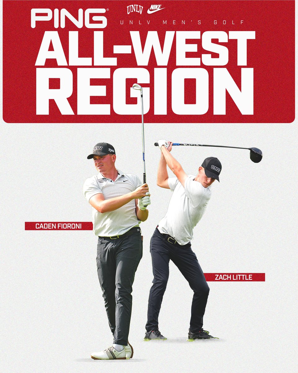 💥𝙋𝙄𝙉𝙂 𝘼𝙡𝙡-𝙒𝙚𝙨𝙩 𝙍𝙚𝙜𝙞𝙤𝙣💥

Congrats to Caden for his fourth time &amp; Zach for his first time being named to the PING All-West Region Team‼️

📰➡️ tinyurl.com/2mj658t3

#GoRebs🔴⚫️⛳️ #GreatPutters